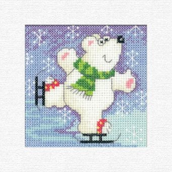 Heritage Stitchcraft Greeting Cards - Polar Bear 