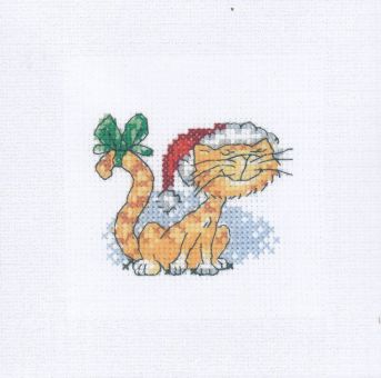 Heritage Stitchcraft Cards - Christmas Tigger 