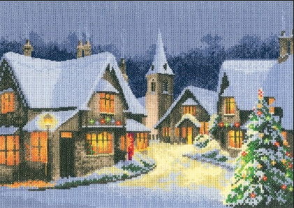 Heritage Stitchcraft John Clayton - Christmas Village 