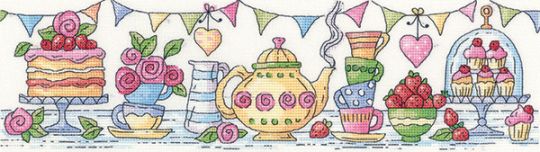 Heritage Stitchcraft - Afternoon Tea 