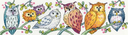 Heritage Stitchcraft - Owls on Parade 