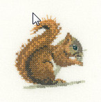 Heritage Stitchcraft - Red Squirrel 