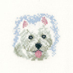 Heritage Stitchcraft - Westie Puppy 