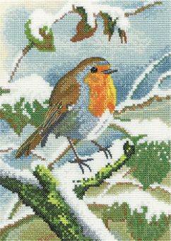 Heritage Stitchcraft - Robin in Winter 