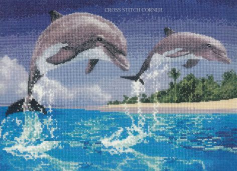 Heritage Stitchcraft - Dolphins 