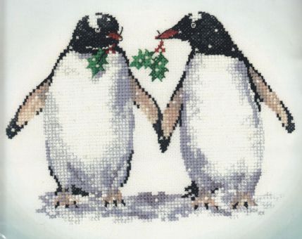 Heritage Stitchcraft - Christmas Penguins 