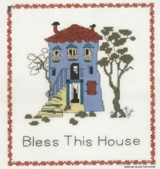 Super SALE Heritage Stitchcraft - Pure and Simple Bless This House 