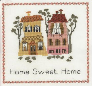 Heritage Stitchcraft - Pure and Simple Home Sweet Home 