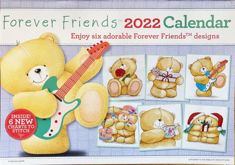EXTRA aus The World Of Cross Stitching - Ausgabe 313 - Nur das Extra - Kalender 2022 Forever Friends 