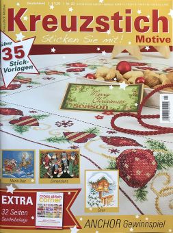 Super SALE Kreuzstich Motive 20 Winter/Weihnachtsausgabe inkl. CSC Katalog in der Kreuzstichmotive 