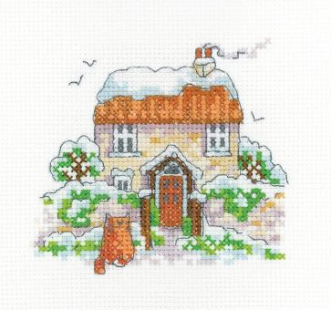 Heritage Stitchcraft - Winter Cottage 