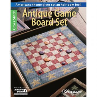 Leisure Arts - Antique Game Board Set 