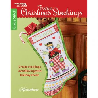 Leisure Arts - Festive Christmas Stockings 