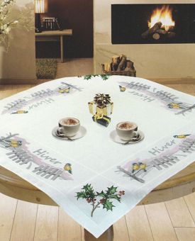 Luc Créations - Table cloth winter 