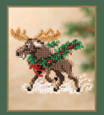 Mill Hill Magnet - Merry Moose 