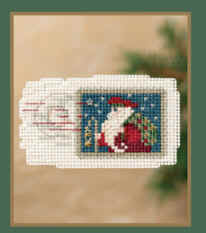 Mill Hill Magnet - Holiday Stamp 