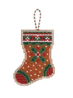 Mill Hill -  Seasonal Ornament -  Gingerbread Stocking (2021) 