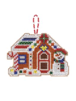 Mill Hill -  Seasonal Ornament -  Gingerbread Cabin (2021) 