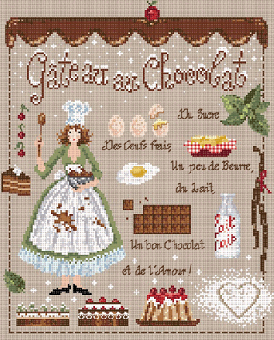 Madame La Fée - Gâteau au Chocolat 