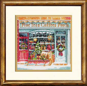 Dimensions Gold Petite - Coffee Shoppe frame gold