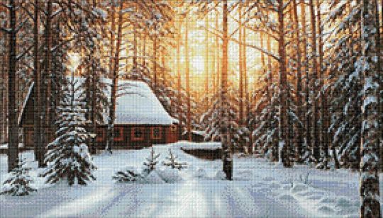 Diamond Painting Neocraft - Winter Landscape 