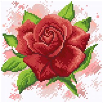 Diamond Painting Crafting Spark - Red Rose 