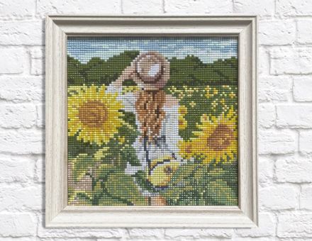 Diamond Painting Neocraft - Girl in Sunflowers 