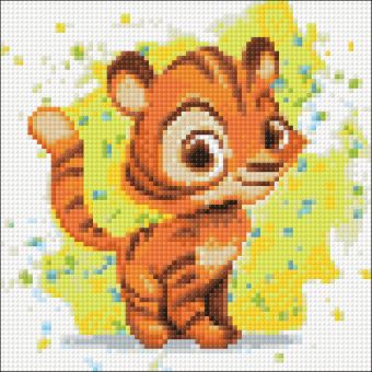 Diamond Painting Crafting Spark  - Little Tiger 