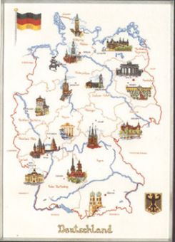 Oehlenschläger - Landkarte Deutschland 