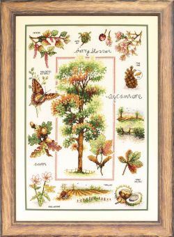 Super SALE Anchor - The Country Life Sampler Collection -  Autumn Days Sampler 
