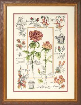 Super SALE Anchor - The Country Life Sampler Collection -  In The Garden Sampler 