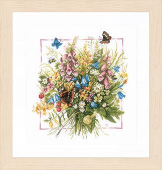Lanarte - Summer Bouquet 27ct evenweave