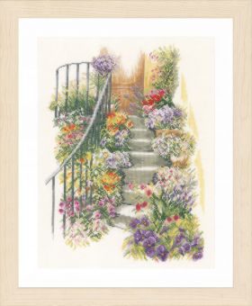 Lanarte - Treppe mit Blumen 