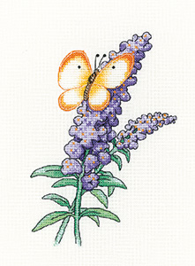 Heritage Stitchcraft - Buddleia Butterfly 
