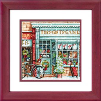 Dimensions Gold Petite - Toy Shoppe frame red