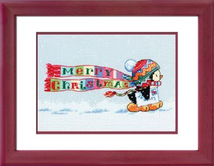 Dimensions - Woodland Creatures Birth Record Mini frame red