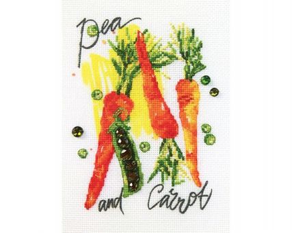 RTO - Paint by Threads - Pea and carrot 