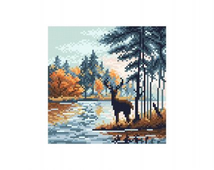 RTO Diamond Painting - Deer in Forest 