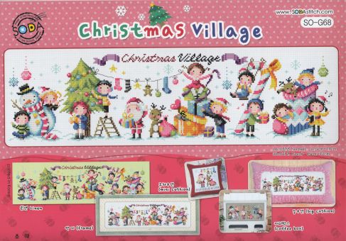 Soda Stitch - Christmas Village 