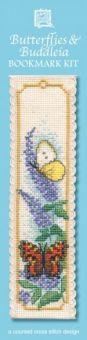 Textile Heritage - Butterflies & Buddleia Bookmark 