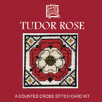 Textile Heritage - Tudor Rose Grußkarte 