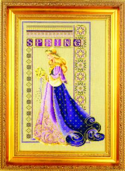 Lavender & Lace - Celtic Spring Stickvorlage