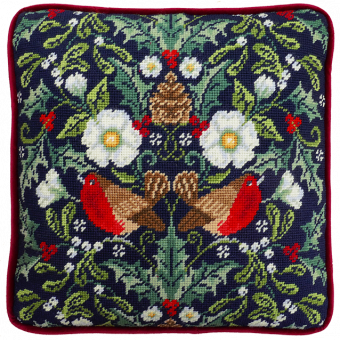 Bothy Threads - Winter Robins Tapestry 