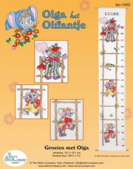 THE STITCH COMPANY Olga het Olifantje - GROEIEN MET OLGA 