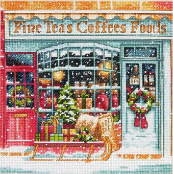 Dimensions Gold Petite - Coffee Shoppe without frame