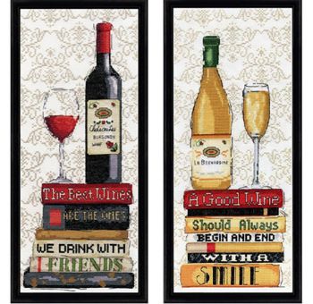 Design Works - White Wine & Red Wine 