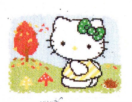 Vervaco - Hello Kitty im Herbst 