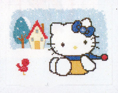 Vervaco - Hello Kitty im Winter 