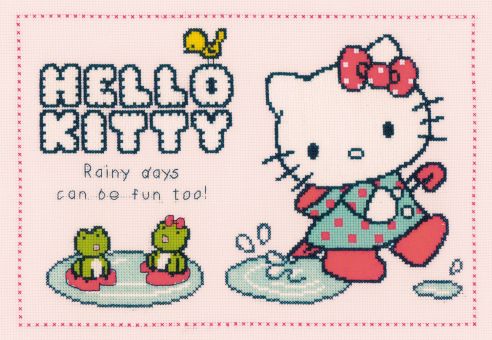 Vervaco - Hello Kitty im Regen 