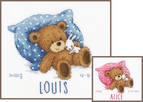 Vervaco - COUNTED CROSS STITCH KIT SWEET BEAR 